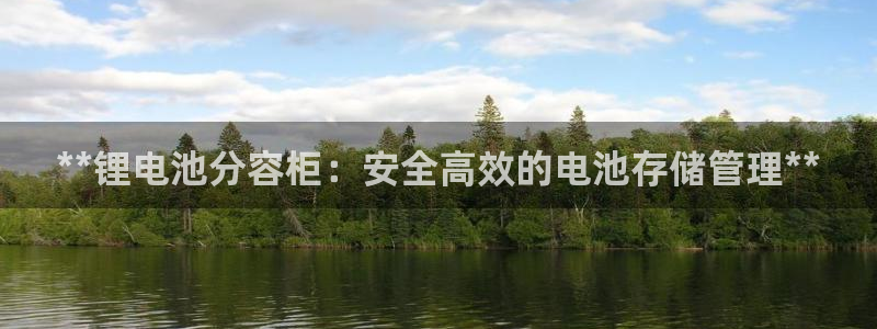 凯时官网下载客户端：**锂电池分容柜：安全高效的电池存储管理**